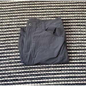 🌿Patagonia Mens Gray Cargo Outdoor Hiking Nylon Lightweight Adjustable Waist 38